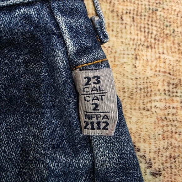 Tyndale Flame Resistant Jeans Mens W40 L32 Blue Denim Made in USA - Picture 6 of 11